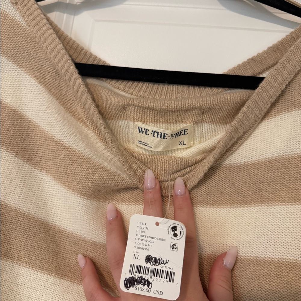 NWT Free People Into the Blue Sweater - Picture 7 of 10